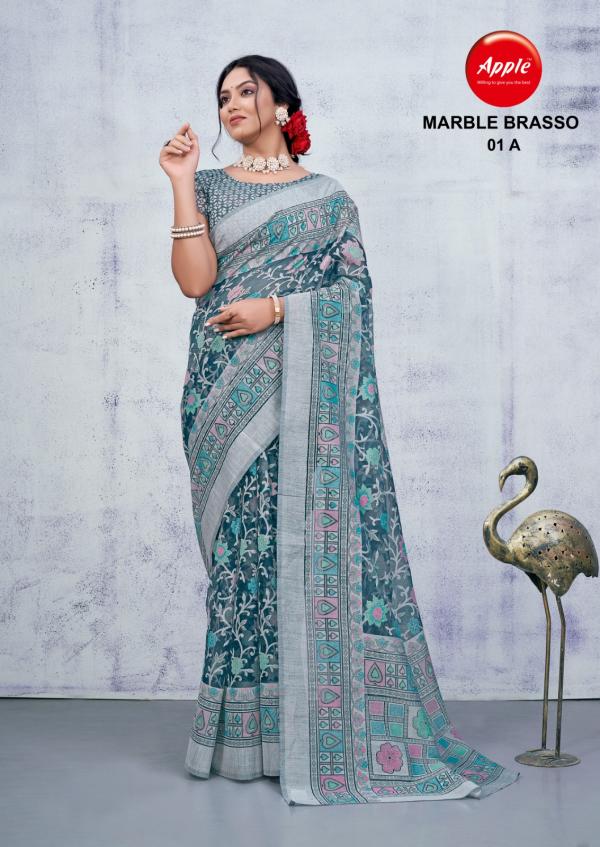 Marble Brasso Vol 1 Casual Wear Saree Collection